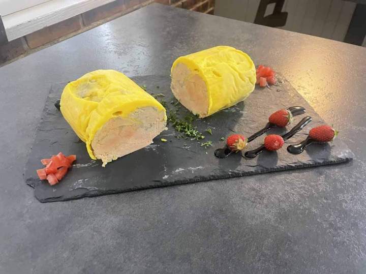 Plat de foie gras mi-cuit Condé-sur-Vesgre